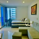 1C-Al2J Apartamento De 1 Alcoba Cerca Al Mar Con Aire Acondicionado Piscina Y Wifi