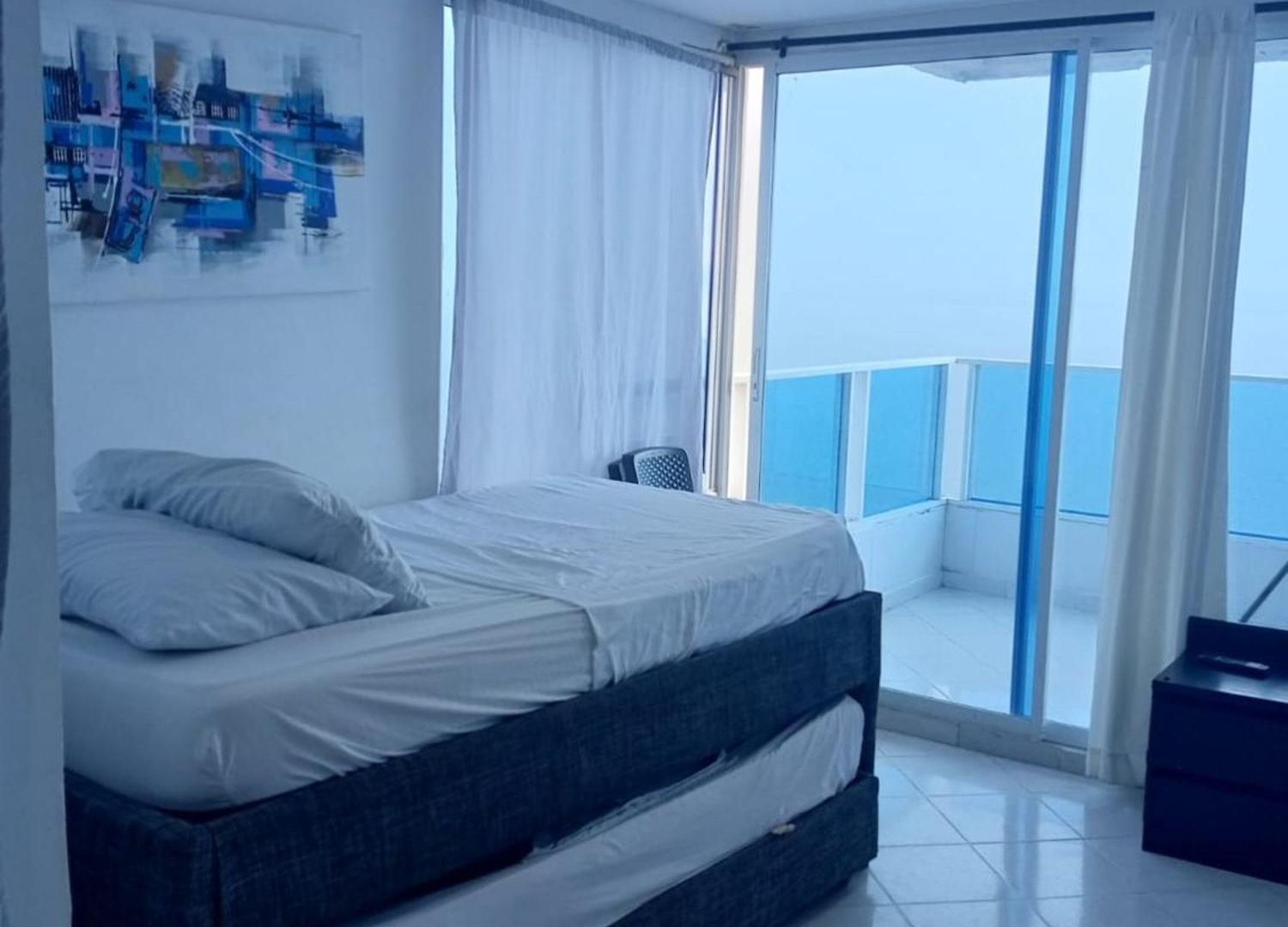 1c-al2j De 1 Alcoba Cerca Al Mar Con Aire Acondicionado Piscina Y Wifi Apartamento