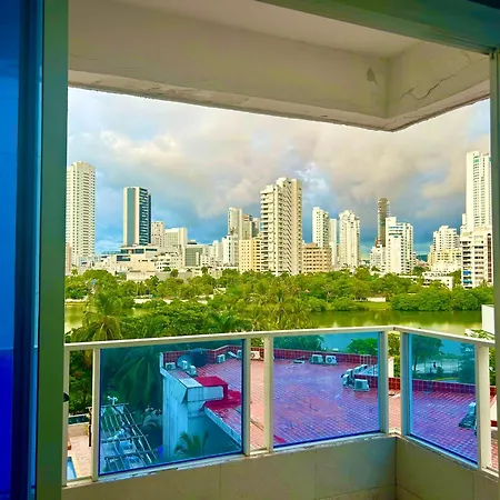 1c-al2j De 1 Alcoba Cerca Al Mar Con Aire Acondicionado Piscina Y Wifi Apartment Cartagena