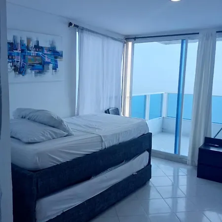 1c-al2j De 1 Alcoba Cerca Al Mar Con Aire Acondicionado Piscina Y Wifi Apartamento